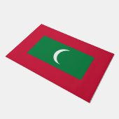 Maldiven vlag (Republiek der Maldiven) Deurmat (Schuin)