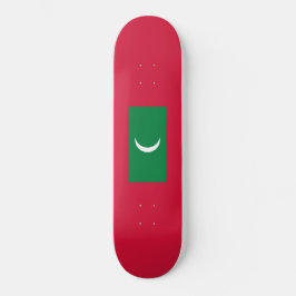 Maldiven vlag (Republiek der Maldiven) Persoonlijk Skateboard
