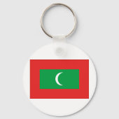 Maldiven vlag sleutelhanger (Voorkant)