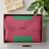 Maldiven vlag tissuepapier (Geschenk)