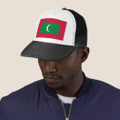 Maldiven vlag trucker pet (In situ)