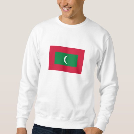 Maldiven vlag trui (Voorkant)