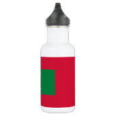 Maldiven vlag waterfles  (Rechts)