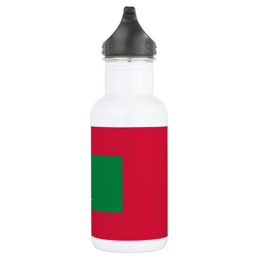Maldiven vlag waterfles (Rechts)