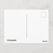 Maldiven Water Bungalows Briefkaart (Achterkant)