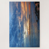 maldiven wolkenzonsondergang legpuzzel (Verticaal)