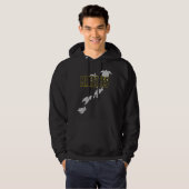 Maldiven Zeeen schildpadden, scuba duiken met schi Hoodie (Voorkant volledig)