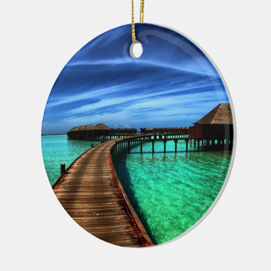 MALDIVES 2 KERAMISCH ORNAMENT (Links)