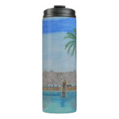 Maldives 2 thermal tumbler thermosbeker (Voorkant)