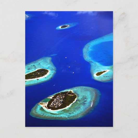 Maldives Briefkaart (Voorkant)