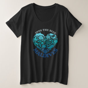 MALDIVES GROTE MAAT T-SHIRT