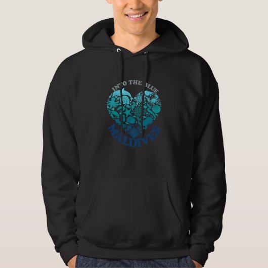 MALDIVES HOODIE (Voorkant)