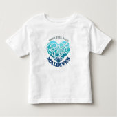 MALDIVES KINDER SHIRTS (Voorkant)