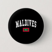 MALDIVES RONDE BUTTON 5,7 CM (Voorkant)