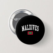 MALDIVES RONDE BUTTON 5,7 CM (Voorkant /achterkant)