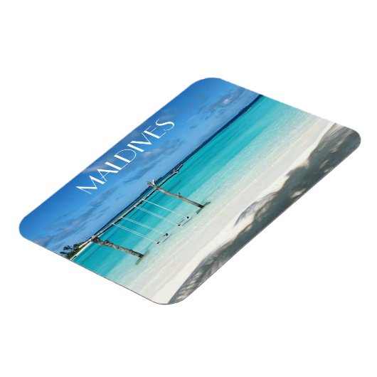 maldives-swingen magneet (Linkerzijde)