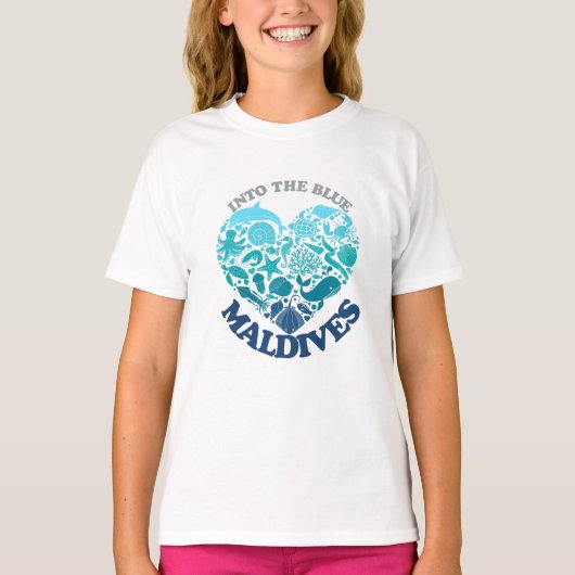 MALDIVES T-SHIRT (Voorkant)