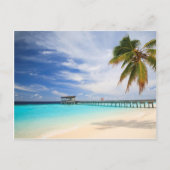 Maldiviaanse ontsnapping briefkaart (Voorkant)