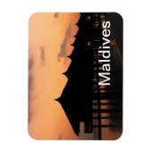 Maldivisch resort magneet (Verticaal)