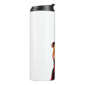 Maldivische dame met Bandiyaa Thermal Tumbler Thermosbeker (Gedraaid links)