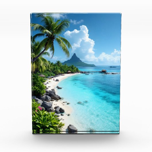 Maldivische eilanden fotoblokken (Voorkant)