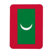 Maldivische vlag magneet (Verticaal)