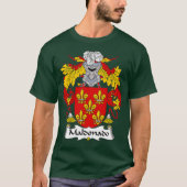 Maldonado Coat of Arms Family Crest T-shirt (Voorkant)