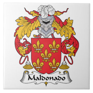 Maldonado Family Crest Tegeltje