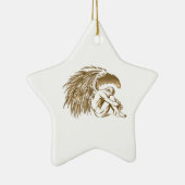 MALE ANGEL KERAMISCH ORNAMENT (Rechts)