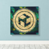 Male Antahkarana - Yang Antahkarana Canvas Afdruk (Insitu (Houten vloer))