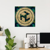 Male Antahkarana - Yang Antahkarana Poster (Thuiskantoor)