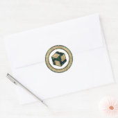 Male Antahkarana - Yang Antahkarana Ronde Sticker (Envelop)