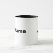 Male Baker Gepersonaliseerd Mug Mok (Midden)
