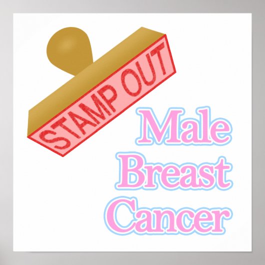 Male Breast Cancer Poster (Voorkant)