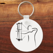 Male Compound Archer Sleutelhanger (Voorkant)