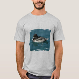 Male Duck Ring-necked Lake Water Foto Bird T-shirt