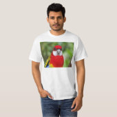 Male Eastern Rosella T-shirt (Voorkant volledig)