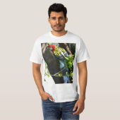 Male Eastern Rosella T-shirt (Voorkant volledig)