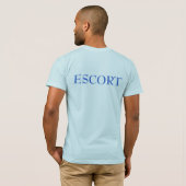 Male Escort T-shirt (Achterkant volledig)