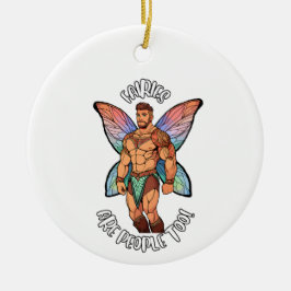 Male Fairy Ornament - Feeën zijn ook mensen