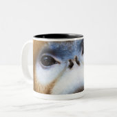 Male Golden Monkey Pygathrix roxellana Tweekleurige Koffiemok (Voorkant links)