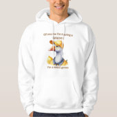 Male Goose Gander pun, met een gander leuk T-shirt (Voorkant)