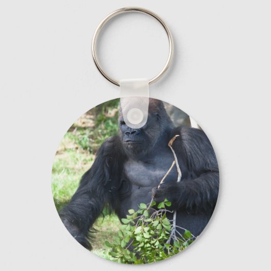 Male Gorilla Sleutelhanger (Voorkant)