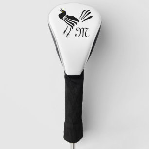 Male Grackle Black Bird Golfheadcover