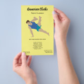 Male Gymnast Flyer (Hand)