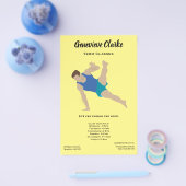 Male Gymnast Flyer (Enkel)