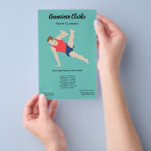 Male Gymnast Flyer (Hand)