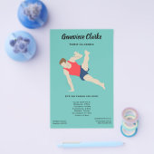 Male Gymnast Flyer (Enkel)