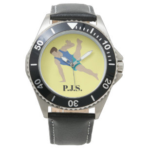 Male Gymnast Horloge