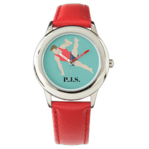 Male Gymnast Horloge